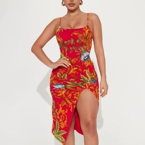 Gorgeous floral midi dress